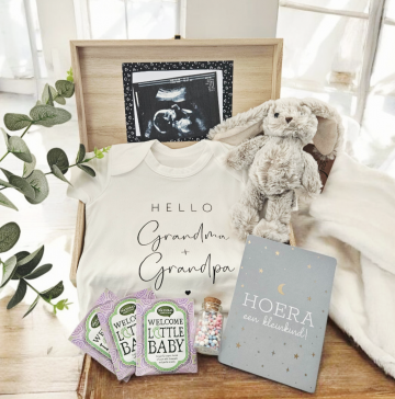 003 zwangerschaps aankondiging opa en oma verrassing zwanger