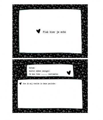 Baby echo bewaardoos herinneringskist baby echo boek  006