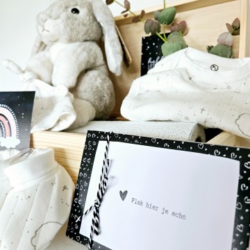 Baby kraam cadeau hoera zwanger baby geschenk 6