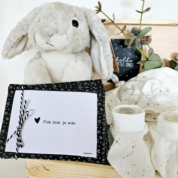 Baby kraam cadeau hoera zwanger baby geschenk 7