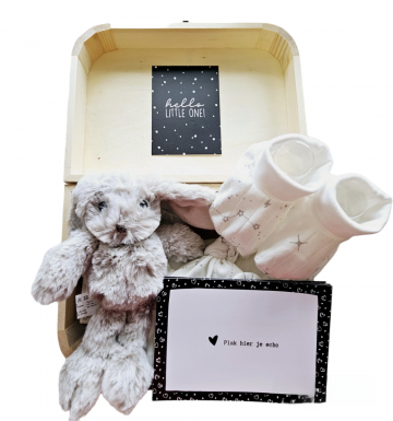 Baby kraamcadeau baby geschenkset koffertje 012