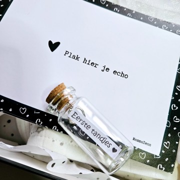 Hoera zwanger zwangerschap cadeau mama baby geschenk 100