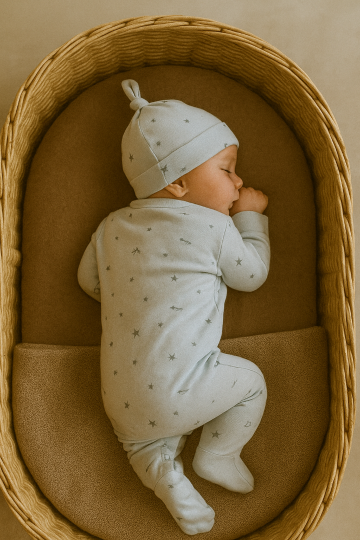 Baby kraam geschenkset mint