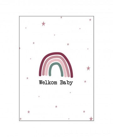Wenskaarten welkom baby